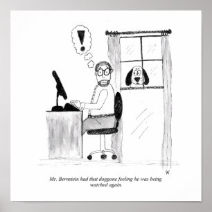 Gag Cartoon Print Poster