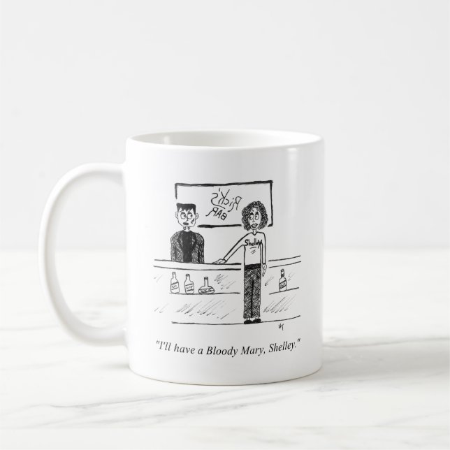 Gag Cartoon Tasse (Links)