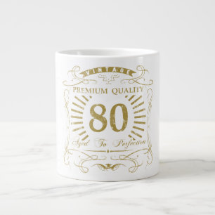 Gag-Geschenk zum 80. Geburtstag Jumbo-Tasse