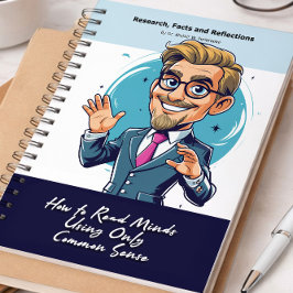 Gag gift - Notebook, pretending to be a book  Notizblock