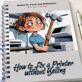 Gag gift - Notebook, pretending to be a book  Notizblock