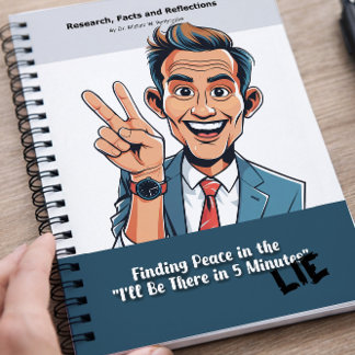 Gag gift - Notebook, pretending to be a book  Notizblock