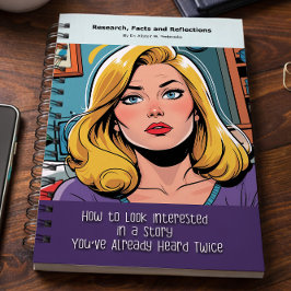 Gag gift - Notebook, pretending to be a book  Notizblock