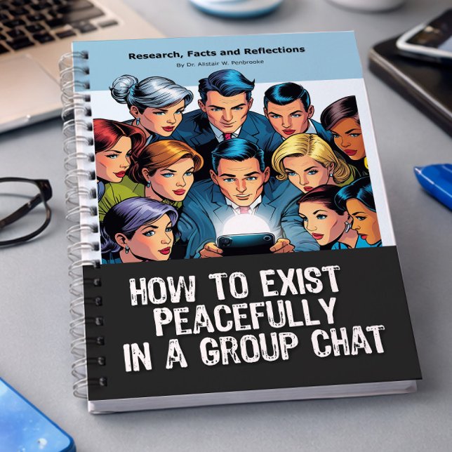 Gag gift - Notebook, pretending to be a book  Notizblock (Von Creator hochgeladen)