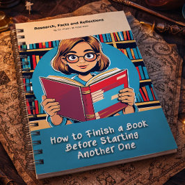 Gag gift - Notebook, pretending to be a book  Notizblock