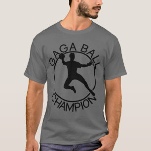 Gaga Ball Champion Dodgeball Game Kids Gaga Ball T-Shirt