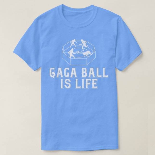 Gaga Ball Pit Kit Dodgeball Game T - Shirts (Design vorne)