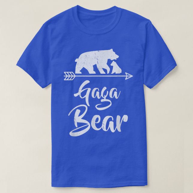 Gaga Bear Matching Familienweihnachtskostüm T-Shirt (Design vorne)