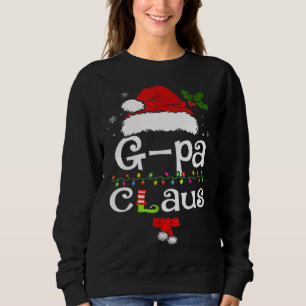 Gaga Claus Leopard Weihnachten Pajama Weihnachtsge Sweatshirt