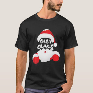 Gaga Claus Weihnachten Pajama Weihnachtsdekoration T-Shirt