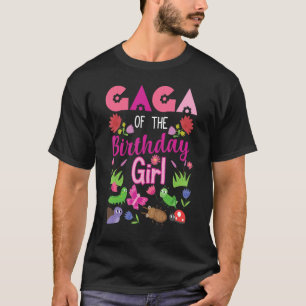 Gaga of the Birthday Girl Bug Insect Bday Party T-Shirt