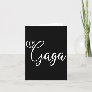 Gaga Süßes Herz Oma Karte