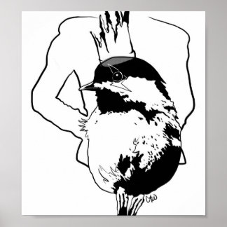 Gaga-Vogelreihe 1 Poster