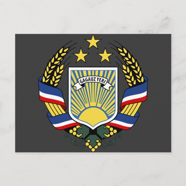 Gagauzia, Moldau Postkarte (Vorderseite)