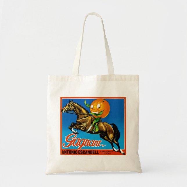 Gagnant Orange Label Tragetasche (Vorne)