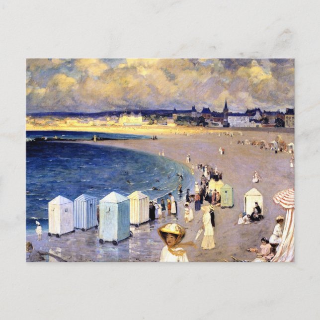 Gagnon - Die beiden Strände Parame, Saint-Malo Postkarte (Vorderseite)