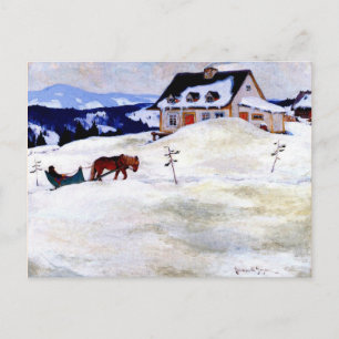 Gagnon - Ein laurentisches Anwesen, Postkarte