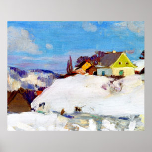 Gagnon - Farm, Baie Saint Paul Poster