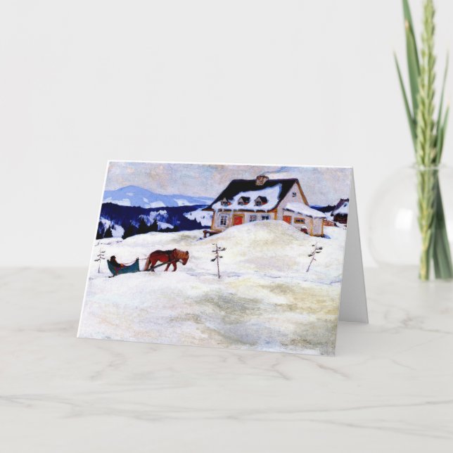 Gagnon - Laurentian Homestead, Karte (Vorderseite)