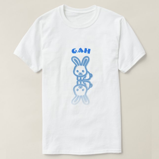 Gah - Kaninchen herein T-Shirt (Design vorne)