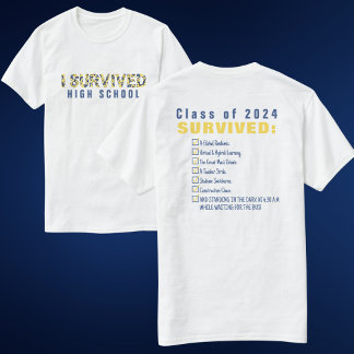 Gahanna Lincoln Class of 2025 I Überlebte Licht T-Shirt