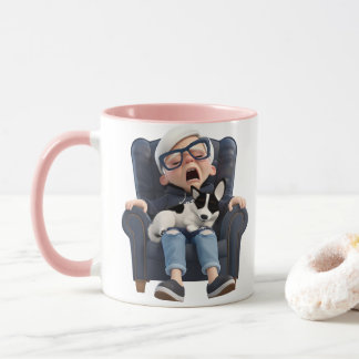 Gähnen für Kaffee! Kaffeetasse