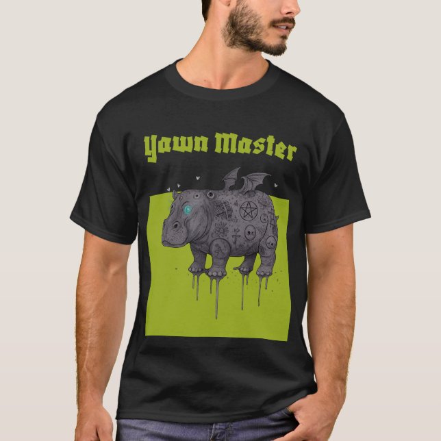 Gähnmeister T-Shirt (Vorderseite)