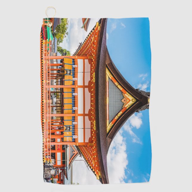 Gai-Haiden, Fushimi Inari-Taisha-Schrein, Kyoto #2 Golfhandtuch (Vorderseite)
