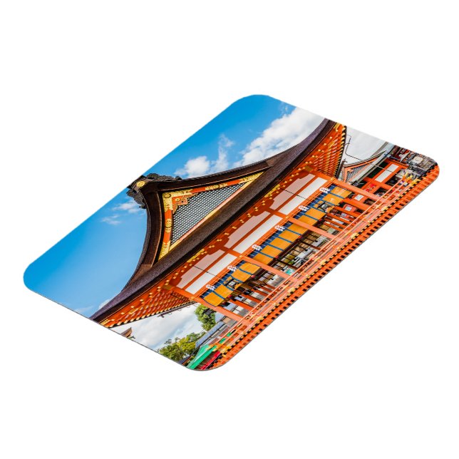 Gai-Haiden, Fushimi Inari-Taisha-Schrein, Kyoto #2 Magnet (Linke Seite)