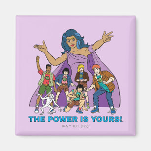 Gaia and the Planeteers Graphic Magnet