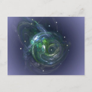 GAIA DER LEBENSPLANET POSTKARTE