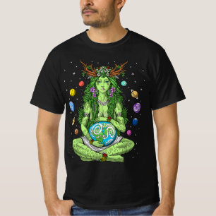 Gaia Griechische Göttin Heidnische Mutter Erde Hip T-Shirt