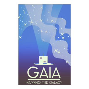 GAIA Mapping the Universe Fotodruck