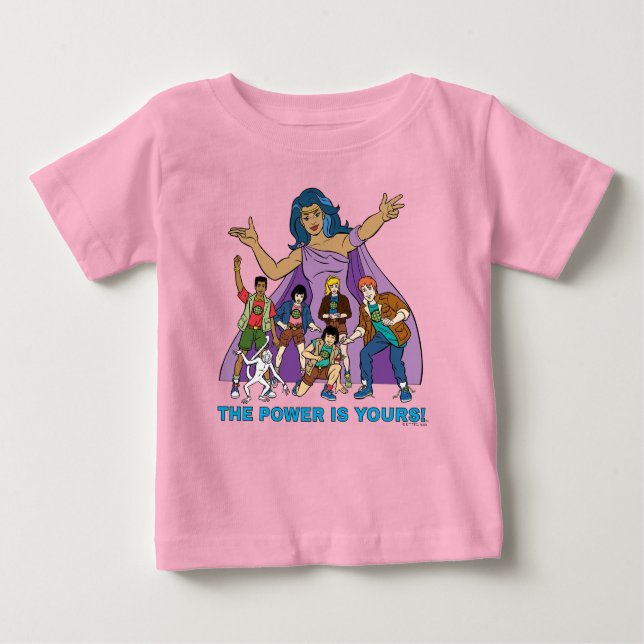 Gaia und die Planeteers Graphic Baby T-shirt (Vorderseite)
