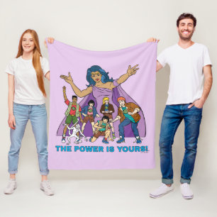 Gaia und die Planeteers Graphic Fleecedecke