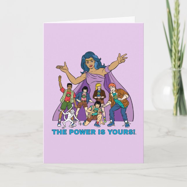 Gaia und die Planeteers Graphic Karte (Vorderseite)