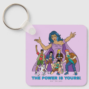 Gaia und die Planeteers Graphic Schlüsselanhänger