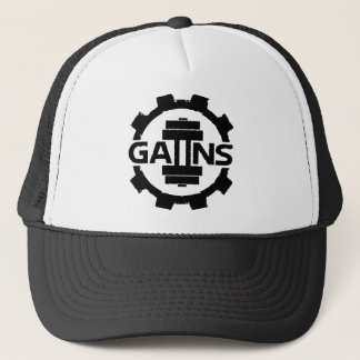 GAIINS BODYBUILDINGS-KLEID*NEW* DESIGN* HAT* TRUCKERKAPPE
