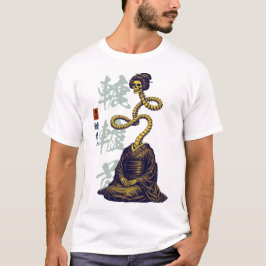 Gaikotsu Rokurokubi langer Hals japanischer Street T-Shirt