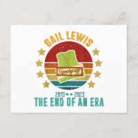 Gail Lewis, wir begrüßen Sie, das Ende einer Ära S