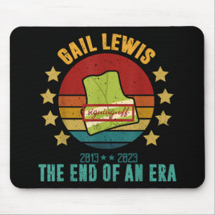 Gail Lewis, wir begrüßen Sie, das Ende einer Ära S Mousepad