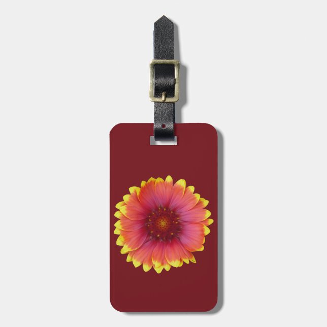 Gaillardia 1 gepäckanhänger (Vorderseite vertikal)