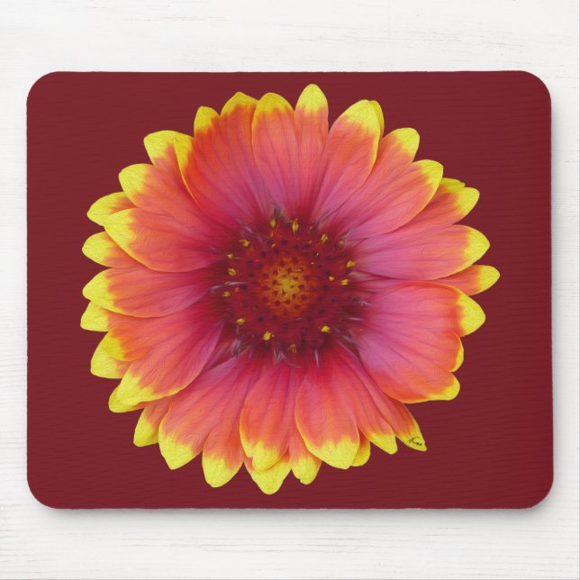 Gaillardia 1 mousepad (Vorne)