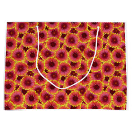 Gaillardia Seamless Pattern Große Geschenktüte