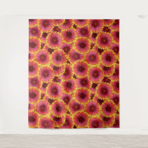 Gaillardia Seamless Pattern