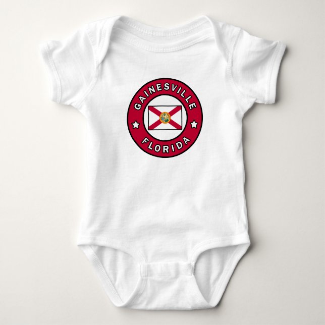 Gainesville Florida Baby Strampler (Vorderseite)
