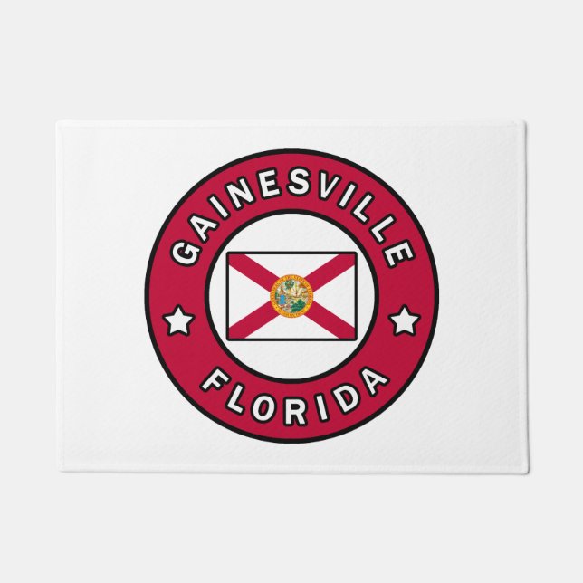 Gainesville Florida Fußmatte (Vorderseite)