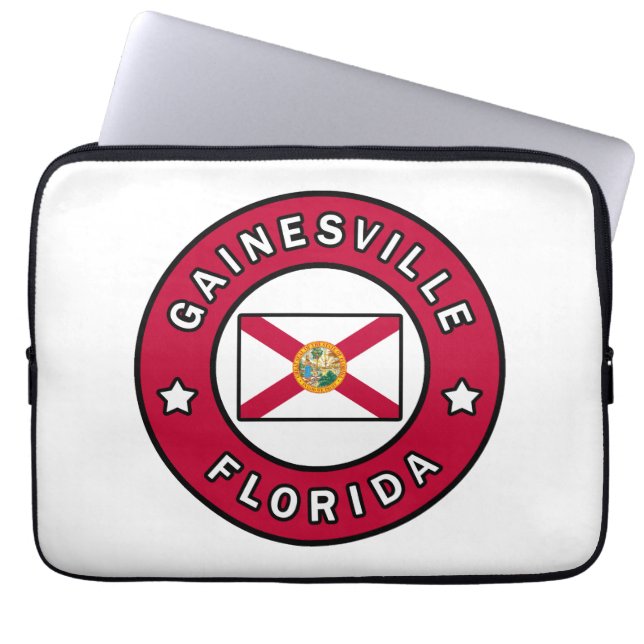 Gainesville Florida Laptopschutzhülle (Vorderseite)