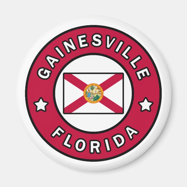 Gainesville Florida Magnet (Vorne)