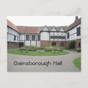 Gainsborough Hall Postkarte